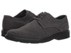 Dockers Parkway 360 Plain Toe Oxford (dark Grey 360 Stretch Felt) Men's Shoes