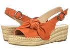 Franco Sarto Piroette (tangerine) Women's Toe Open Shoes