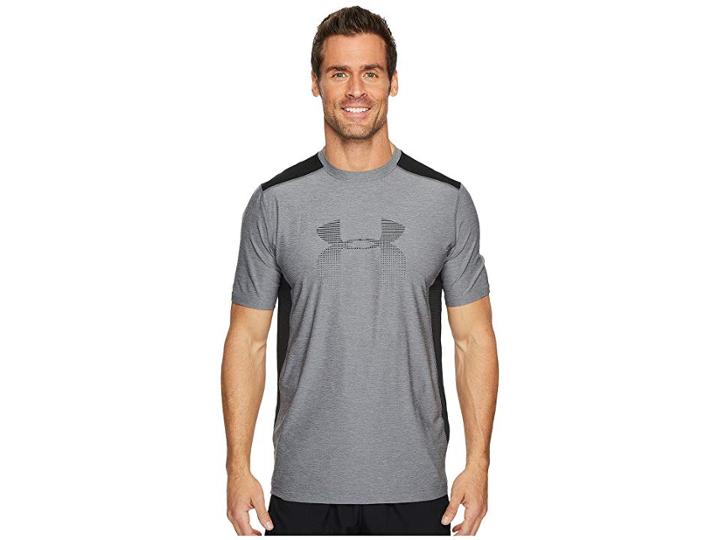 Under Armour Ua Raid Graphic Short Sleeve (graphite/black) Men's Clothing