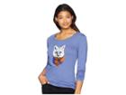 Columbia Little Foxytm Long Sleeve Tee (eve Heather) Women's Long Sleeve Pullover