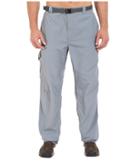 Columbia Big Tall Silver Ridgetm Cargo Pant (grey Ash) Men's Casual Pants
