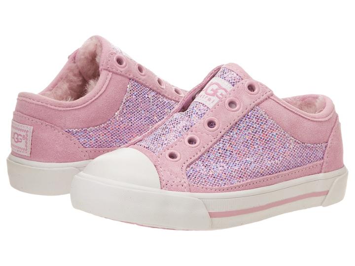 Ugg Kids Laela Hologram (toddler/little Kid/big Kid) (rose Quartz) Girls Shoes