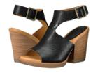 Kork-ease Linden (black Full Grain) Women's Wedge Shoes