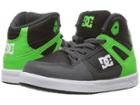 Dc Kids Rebound Ul Glow (toddler) (green/grey/white) Boys Shoes