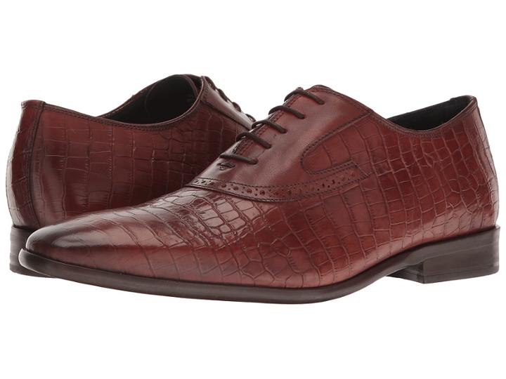 Messico Nester (cognac Croco Leather) Men's Shoes