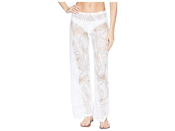Luli Fama El Carnaval Beach Pants (white) Women's Swimwear