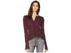 Sanctuary Sienna Mix Top (heather Scarlet) Women's T Shirt