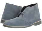 Clarks Desert Boot (blue/grey Suede) Men's Lace-up Boots