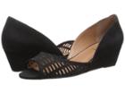 French Sole Quark (black Nubuck) Women's Flat Shoes
