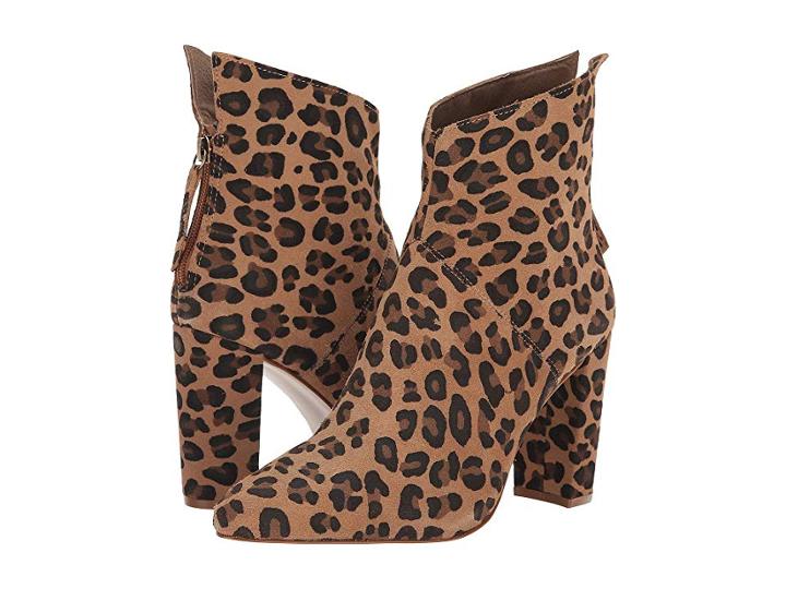 Matisse Tinsel Bootie (leopard) Women's Boots