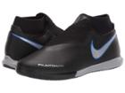 Nike Phantom Vsn Academy Df Ic (black/metallic Silver/racer Blue) Men's Soccer Shoes