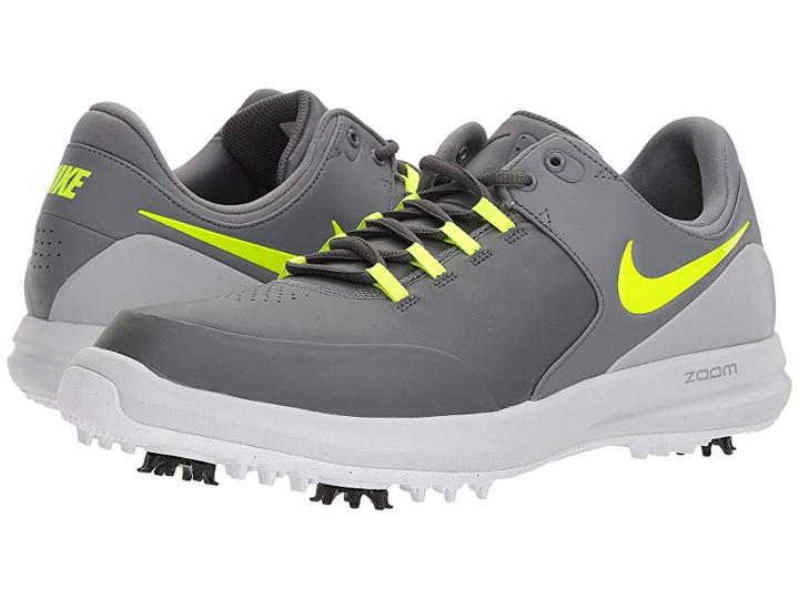 Nike Golf Air Zoom Accurate (dark Grey/volt/cool Grey/wolf Grey) Men's Golf Shoes