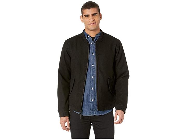 Rvca Collective Bomber (rvca Black) Men's Coat