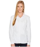 Exofficio Bugsaway Viento Long Sleeve Shirt (white) Women's Long Sleeve Button Up