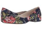 Kenneth Cole New York Ames (navy Floral Fabric) Women's Shoes