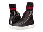 Giuseppe Zanotti May London Sock Mid Top Sneaker (black) Men's Shoes