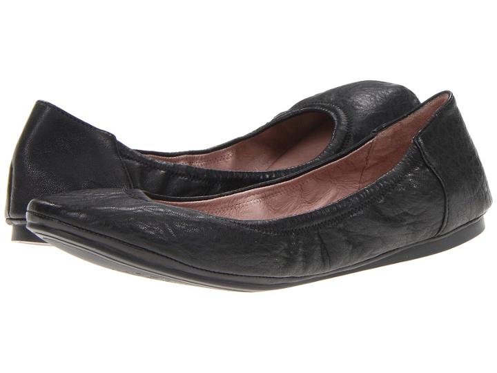 Vince Camuto Ellen (black Lamb) Women's Flat Shoes