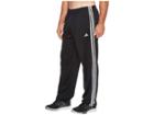Adidas Big Tall Essentials 3-stripes Regular Fit Tricot Pants (black/white) Men's Casual Pants