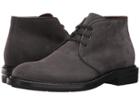 Aquatalia Raphael (dark Charcoal Suede) Men's Lace Up Casual Shoes