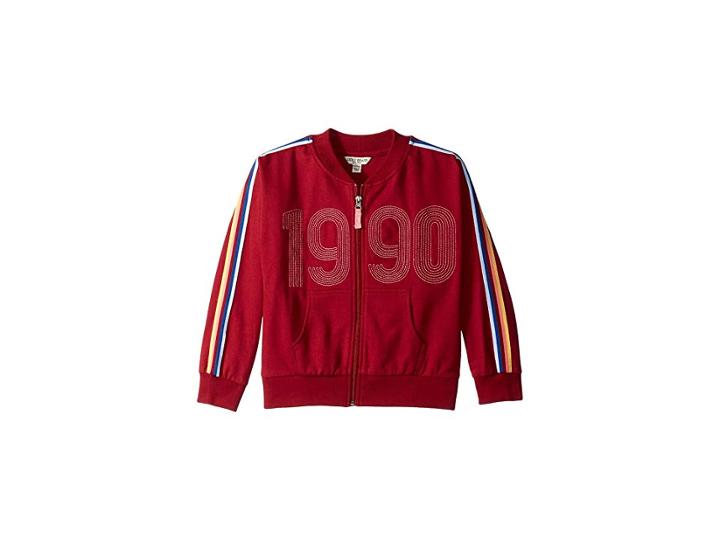 Lucky Brand Kids Jorgina Track Jacket (big Kids) (biking Red) Girl's Coat