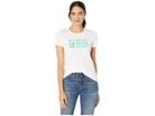 Juicy Couture No Shirt No Shoes No Juicy Tee (white) Women's Clothing