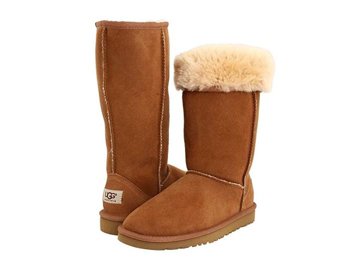 Ugg Kids Classic Tall (little Kid/big Kid) (chestnut) Girls Shoes