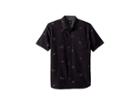 Vans Kids Houser S/s (big Kids) (black Road Trippin) Boy's Short Sleeve Button Up