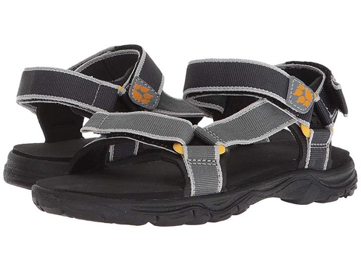 Jack Wolfskin Kids Seven Seas 2 Sandal (toddler/little Kid/big Kid) (burly Yellow Xt) Boys Shoes