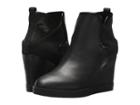 Donald J Pliner Luluu (black Distressed Brush Off Leather) Women's Shoes
