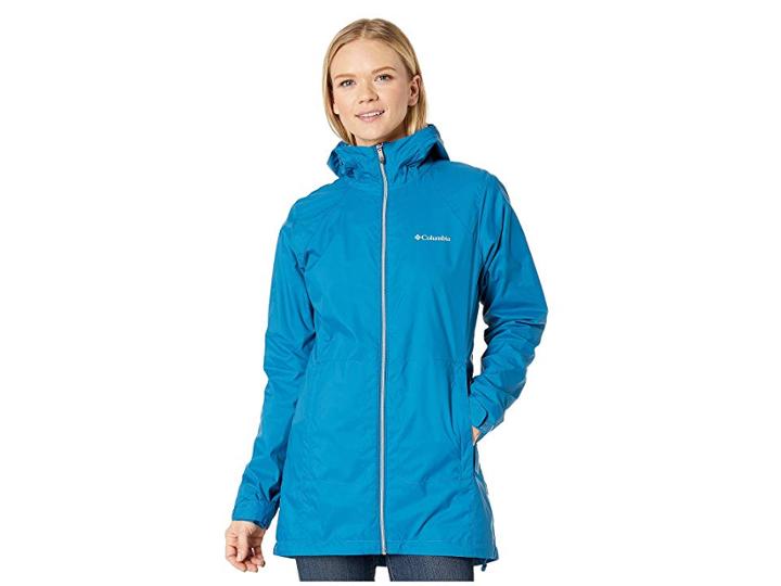 Columbia Switchback Lined Long Jacket (lagoon) Women's Coat