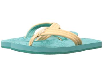 Reef Kids Little Reef Footprints (infant/toddler/little Kid/big Kid) (creamsicle) Girls Shoes