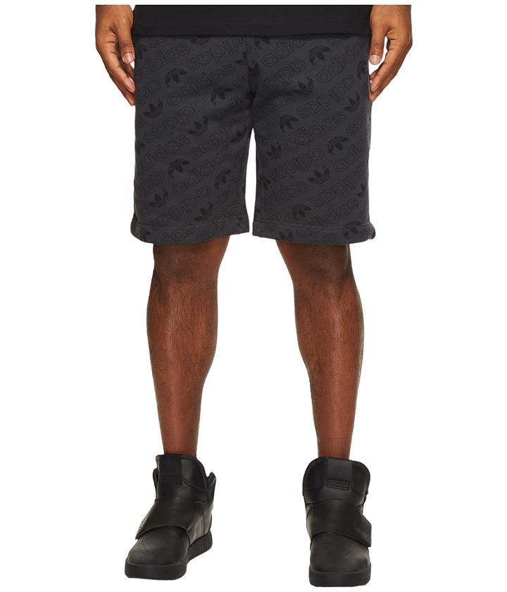 Adidas Originals Aop Shorts (carbon) Men's Shorts