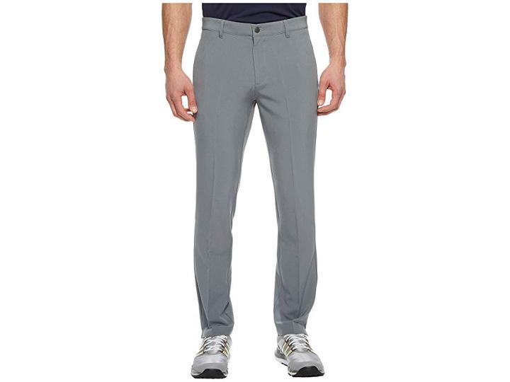 Adidas Golf Ultimate+ 3-stripes Pants (vista Grey) Men's Casual Pants