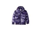 Appaman Kids Puffy Coat With Hood And Front Pockets (toddler/little Kids/big Kids) (sparkle Purple) Girl's Coat
