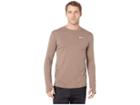 Nike Sphere Element Top Crew Long Sleeve 2.0 (mink Brown/heather) Men's Clothing