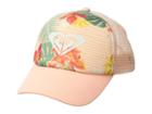Roxy Kids Teenie Wahine Sweet Emotion Trucker Hat (souffle Uluwatu Stripe) Caps