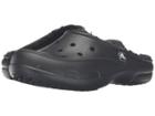 Crocs Freesail Plush Lined Clog (black/black) Women's Clog Shoes