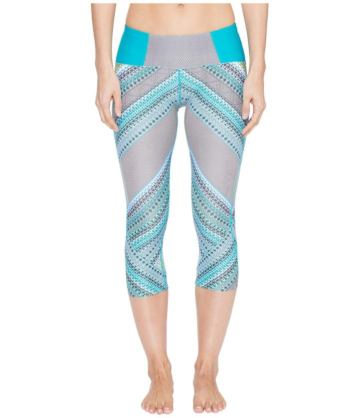 Prana Rai Swim Tight (emerald Riviera) Women's Swimwear
