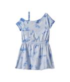 Splendid Littles One Shoulder Tie-dye Dress (little Kids) (hydrangea) Girl's Dress
