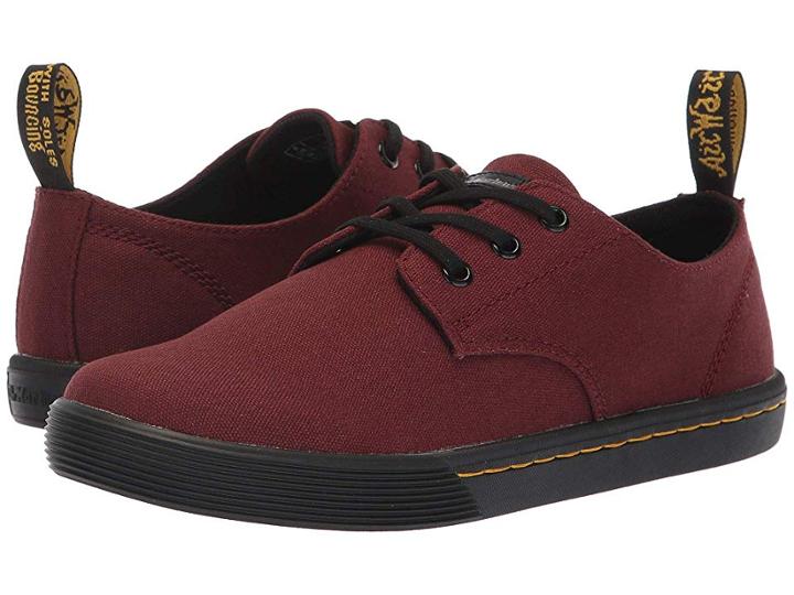 Dr. Martens Santanita Octavo (old Oxblood Canvas) Women's Shoes
