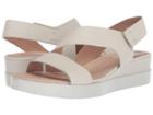 Ecco Touch 2-strap Plateau (white) Women's Sandals