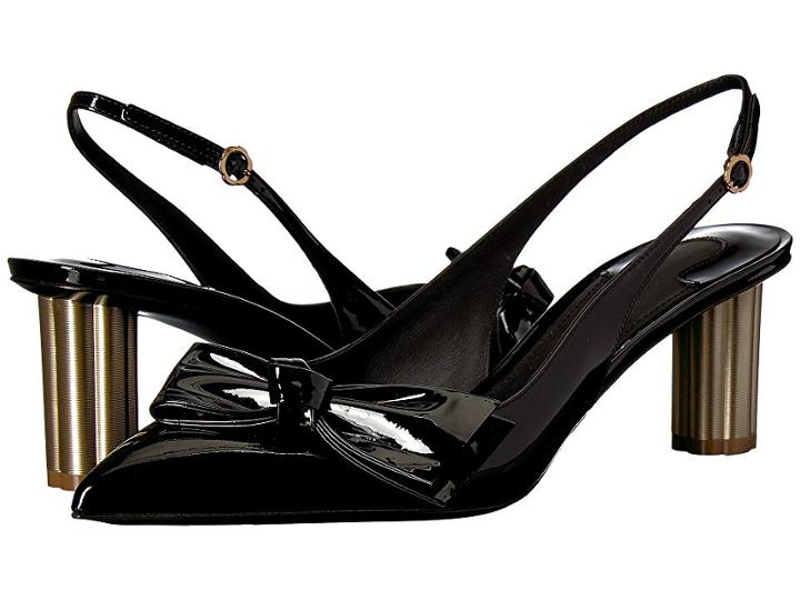 Salvatore Ferragamo Aulla 55 (nero Patent) High Heels