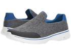 Skechers Performance Go Walk 4 Tidal (charcoal/blue) Men's Shoes