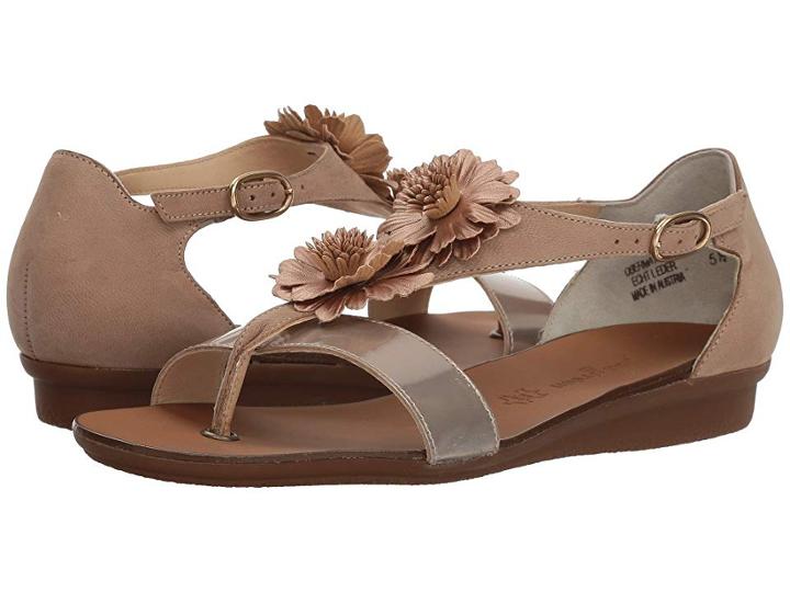 Paul Green Sunny Flat (champagne Techno Soft Nubuck) Women's Dress Flat Shoes