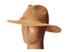 Echo Design Jewelry Tassel Panama Beach Hat (natural) Caps