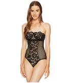 Else Petunia Strapless Underwire Corsette Bodysuit (black) Women's Jumpsuit & Rompers One Piece