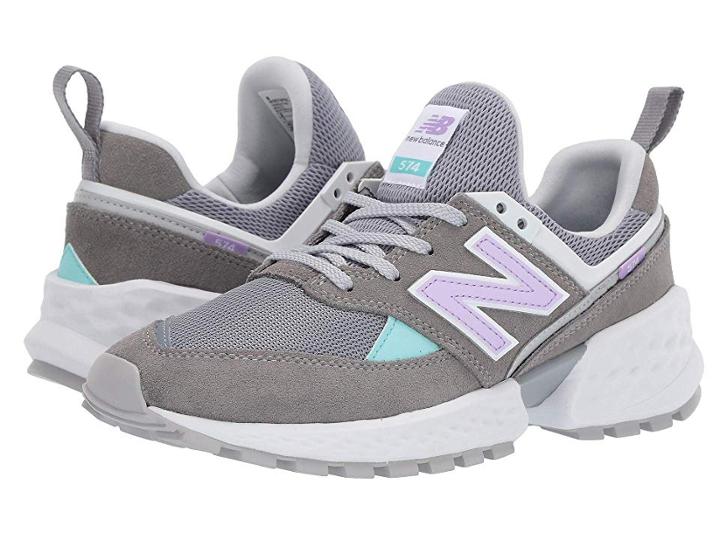 New Balance Classics 574v2-usa (gunmetal/dark Violet Glo) Women's Shoes