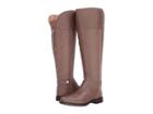 Franco Sarto Christine Wide Calf (dover Taupe Leather) Women's Boots