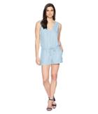 Mavi Jeans Valeria Romper In Light Bleach (light Bleach) Women's Jumpsuit & Rompers One Piece