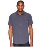 Columbia Mossy Trailtm S/s Shirt (india Ink) Men's Short Sleeve Button Up